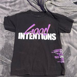 “ good intentions” Vlone shirt
